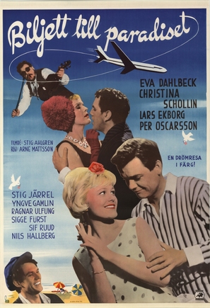 Biljett till paradiset - Swedish Movie Poster (thumbnail)