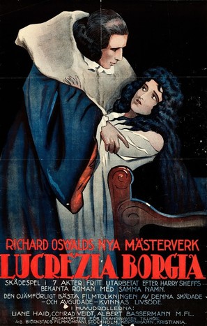 Lucrezia Borgia - Swedish Movie Poster (thumbnail)