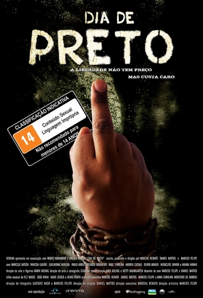Dia de Preto - Brazilian Movie Poster (thumbnail)