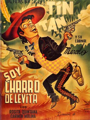 Soy charro de Levita - Mexican Movie Poster (thumbnail)