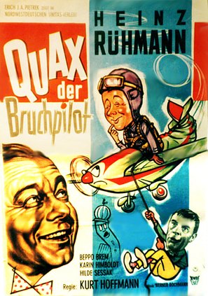 Quax, der Bruchpilot - German Movie Poster (thumbnail)