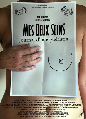 &quot;Infrarouge&quot; Mes deux seins, journal d&#039;une gu&eacute;rison - French DVD movie cover (thumbnail)