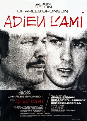 Adieu l&#039;ami - French Movie Poster (thumbnail)