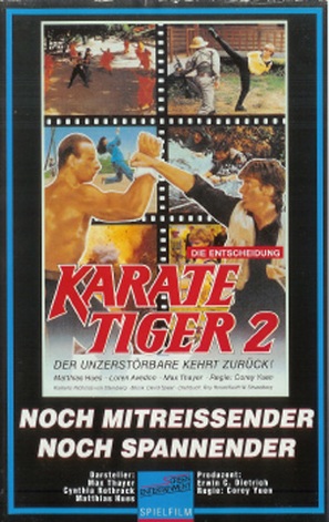 No Retreat No Surrender 2 - German VHS movie cover (thumbnail)