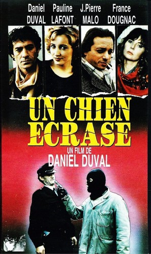 &quot;S&eacute;rie noire&quot; Un chien &eacute;cras&eacute; - French VHS movie cover (thumbnail)