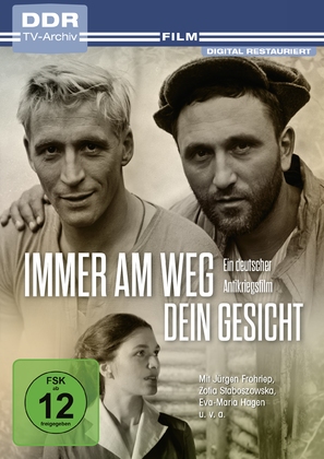 Immer am Weg dein Gesicht - German DVD movie cover (thumbnail)