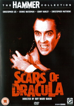Scars of Dracula - British DVD movie cover (thumbnail)