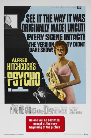 Psycho - Movie Poster (thumbnail)