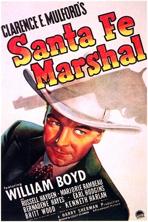 Santa Fe Marshal - French Movie Poster (thumbnail)