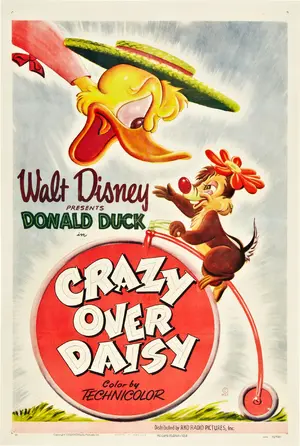 Crazy Over Daisy Poster