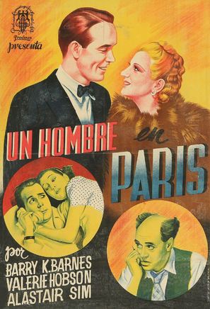 This Man in Paris - Spanish Movie Poster (thumbnail)