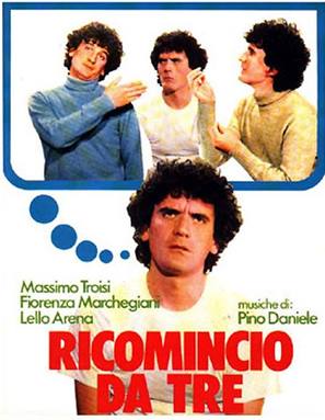 Ricomincio da tre - Italian Movie Poster (thumbnail)