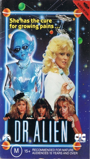 Dr. Alien - Australian VHS movie cover (thumbnail)