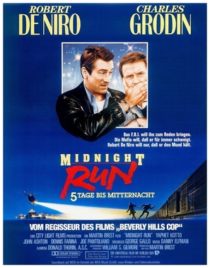 Midnight Run - German Movie Poster (thumbnail)