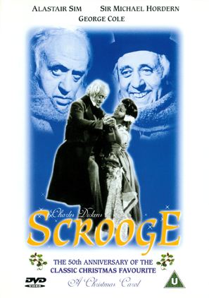 Scrooge - British DVD movie cover (thumbnail)