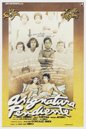 Asignatura pendiente - Spanish Movie Poster (thumbnail)