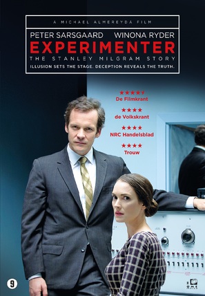 Experimenter - Dutch DVD movie cover (thumbnail)