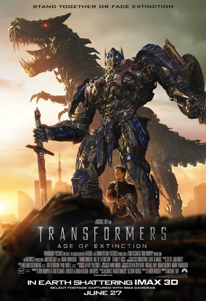 Transformers: Age of Extinction - Movie Poster (thumbnail)