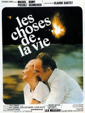 Les choses de la vie - French Movie Poster (thumbnail)