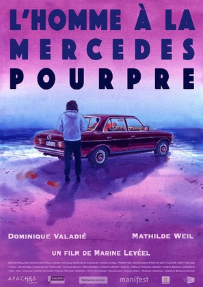 L&#039;homme &agrave; la Mercedes pourpre - French Movie Poster (thumbnail)