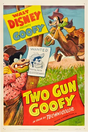 Two Gun Goofy Poster