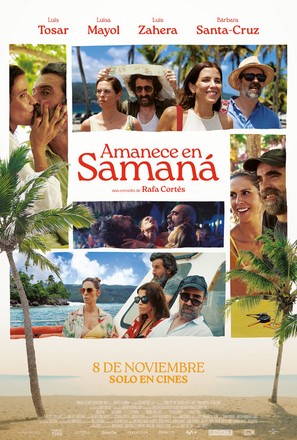 Amanece en Saman&aacute; - Spanish Movie Poster (thumbnail)