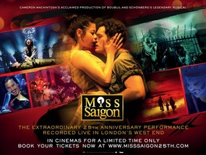 Miss Saigon: 25th Anniversary - British Movie Poster (thumbnail)