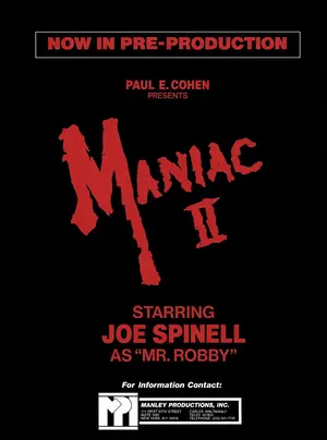 Maniac 2: Mr. Robbie Poster