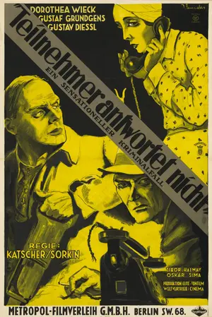 Teilnehmer antwortet nicht Poster