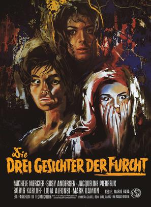 I tre volti della paura - German Movie Poster (thumbnail)