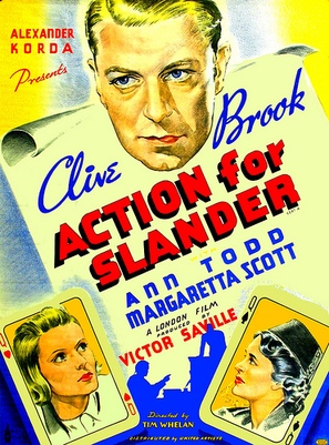 Action for Slander - Movie Poster (thumbnail)