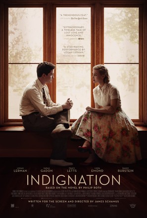 Indignation - Theatrical movie poster (thumbnail)