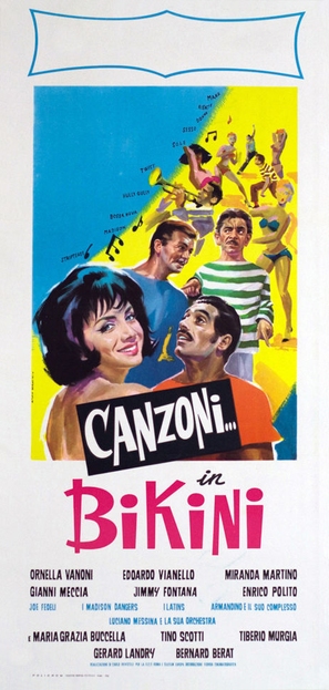 Canzoni in... bikini - Italian Movie Poster (thumbnail)