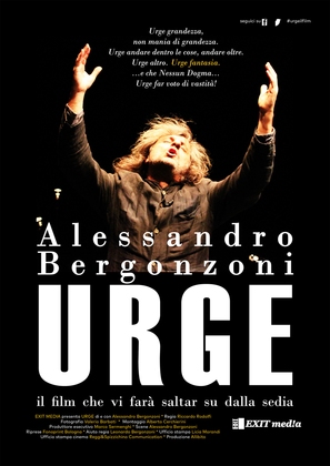 Alessandro Bergonzoni: Urge - Italian Movie Poster (thumbnail)