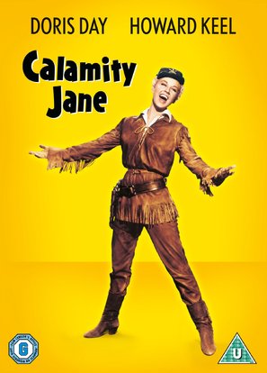 Calamity Jane - British DVD movie cover (thumbnail)