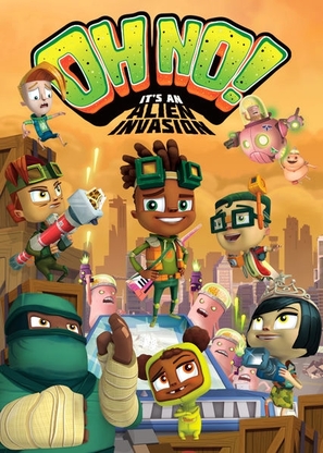 &quot;Oh No! It&#039;s an Alien Invasion&quot; - Movie Poster (thumbnail)