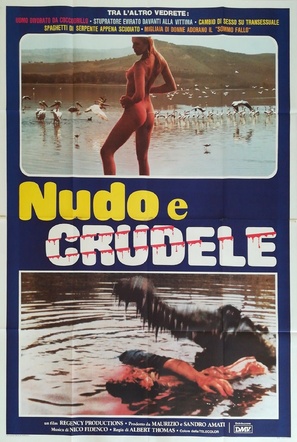 Nudo e crudele - Italian Movie Poster (thumbnail)