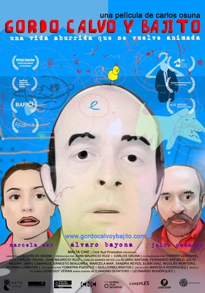 Gordo, calvo y bajito - Colombian Movie Poster (thumbnail)