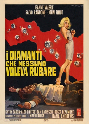 I diamanti che nessuno voleva rubare - Italian Movie Poster (thumbnail)