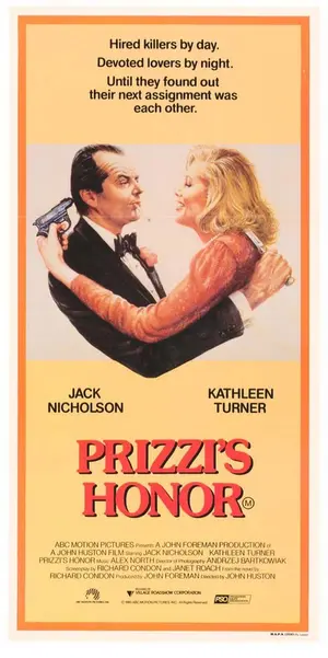 Prizzi&#039;s Honor - Australian Movie Poster (thumbnail)