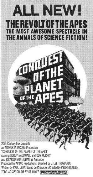 Conquest of the Planet of the Apes - poster (thumbnail)