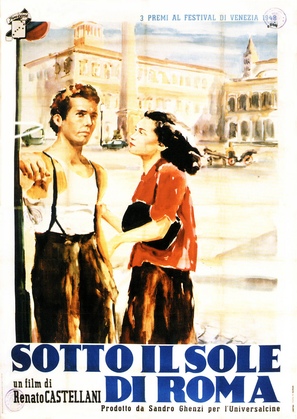 Sotto il sole di Roma - Italian Movie Poster (thumbnail)