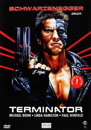 The Terminator - German DVD movie cover (thumbnail)