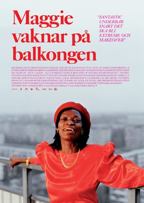 Maggie vaknar p&aring; balkongen - Swedish poster (thumbnail)