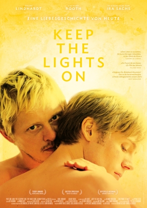 Keep the Lights On - German Movie Poster (thumbnail)