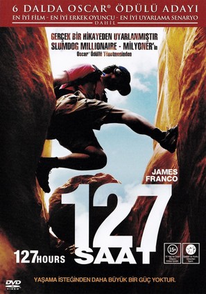 127 Hours - Turkish DVD movie cover (thumbnail)