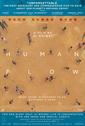 Human Flow - British Movie Poster (thumbnail)