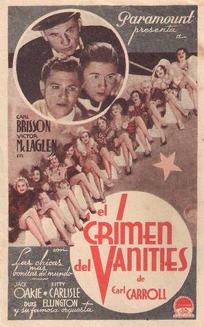 Murder at the Vanities - Spanish Movie Poster (thumbnail)