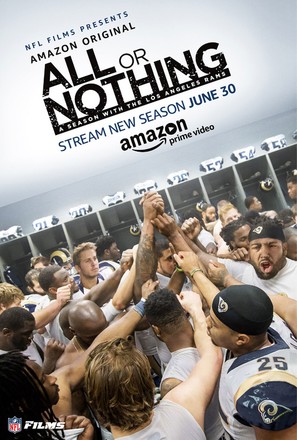 &quot;All or Nothing: A Season with the Los Angeles Rams&quot; - Movie Poster (thumbnail)