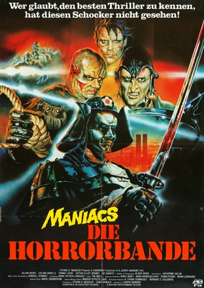 Neon Maniacs - German Movie Poster (thumbnail)
